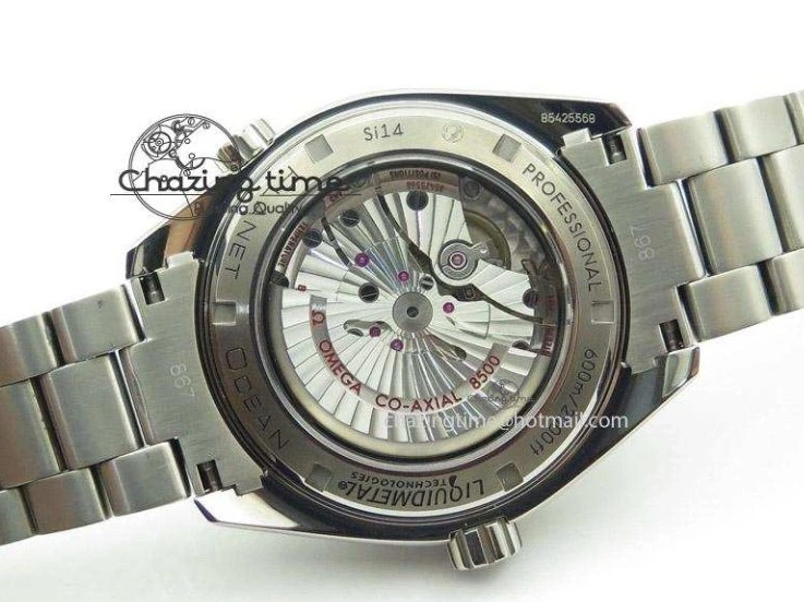 0401 Upgraded Planet Ocean Professional Titanium V6F Best Edition 45mm on Titanium Bracelet A 8280